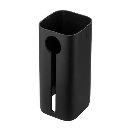 Funda de plástico para recipientes de almacenamiento de alimentos, 10,4 × 10,4 × 20,6 cm, negro, "Cube" - Zwilling