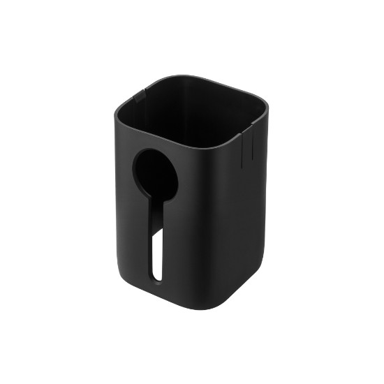Funda de plástico para recipientes de almacenamiento de alimentos, 10,4 × 10,4 × 13,4 cm, negro, "Cube" - Zwilling