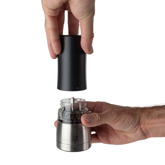 Set of 2 electric salt and pepper grinders, 16 cm, "Daman U'Select" - Peugeot