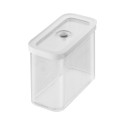 Rektangulær madbeholder, plastik, 21,4 x 10,7 x 15,2 cm, 1,8L, "Cube"