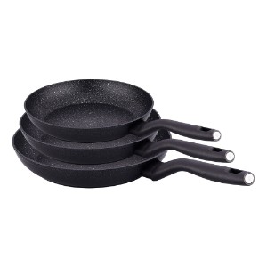 Set of 3 non-stick frying pans, "Nora" - Korkmaz