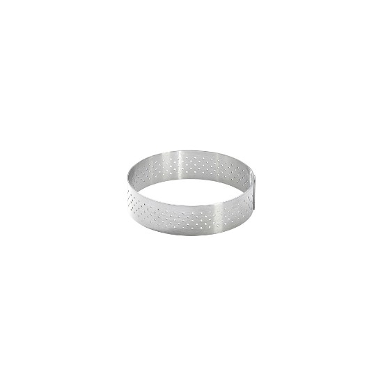 Moffa tal-ħami mini-tart imtaqqba, stainless steel, 7.5 cm - de Buyer