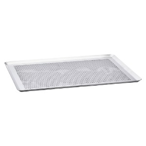 Baking tray with micro-perforations, 40 x 30 cm, aluminum - "de Buyer" brand