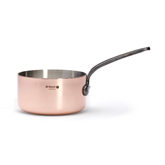 "Inocuivre" saucepan, 16 cm / 1.8 l, copper - stainless steel - "de Buyer" brand