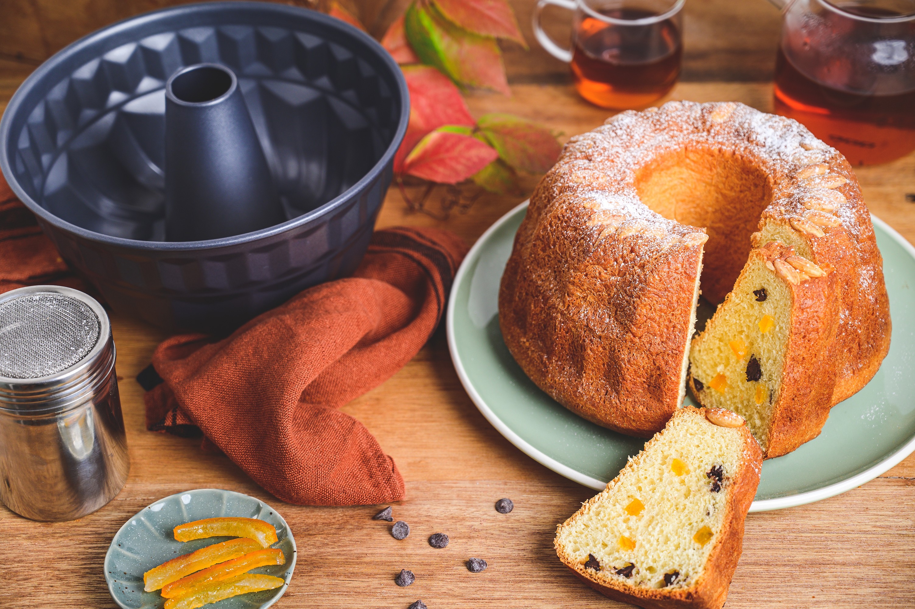 Molde cake antiadherente para hacer bizcochos y panes