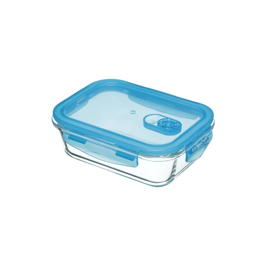 Récipient alimentaire, rectangulaire, 600ml, en verre - Kitchen Craft