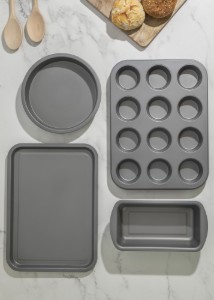 Set da forno 4 pezzi, acciaio al carbonio – Kitchen Craft