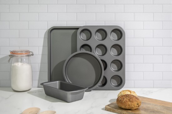 Set da forno 4 pezzi, acciaio al carbonio – Kitchen Craft