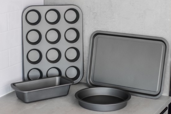 Ensemble de cuisson 4 pièces, acier au carbone – Kitchen Craft