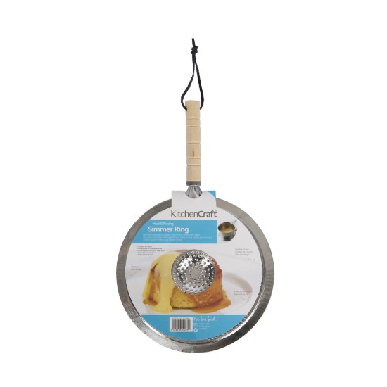 Prsten za pirjanje difuzora topline, metalni, 21 cm - Kitchen Craft