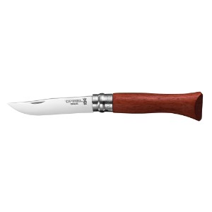 Pocket knife N°06, stainless steel, 7cm, "Tradition Luxe", Padouk - Opinel