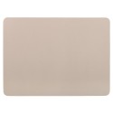 Bordsmatta, 33 × 45 cm, Togo, Taupe - Tiseco