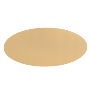 Oval bordslöpare, 33 × 70 cm, "Togo", Sand - Tiseco