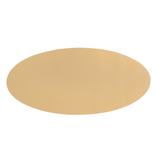Ovale tafelloper, 33 x 70 cm, "Togo", Zand - Tiseco