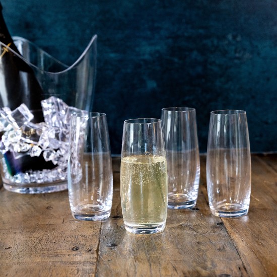 Ensemble de 4 verres à vin, en verre cristallin, 266 ml, Julie - Mikasa
