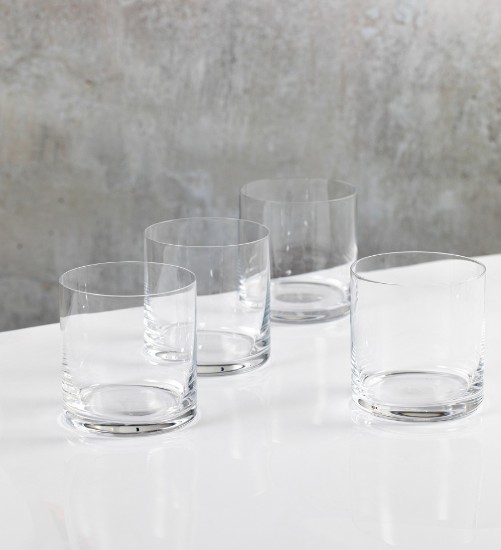 Set of 4 whisky glasses, made from crystalline glass, 443 ml, "Julie" – Mikasa