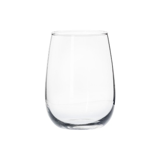 6-teiliges Becherset, 490 ml, Glas, "Ducale" - Borgonovo