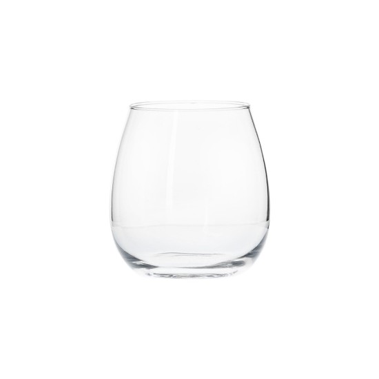 Set of 3 drinking glasses, 520 ml, made of glass, "Ducale" - Borgonovo