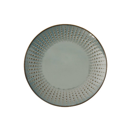 Desserttallerken, porcelæn, 21 cm, "Drops Celadon" - Nuova R2S