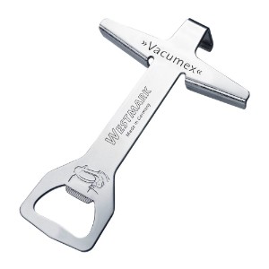 Lid opener, chrome-plated steel - Westmark