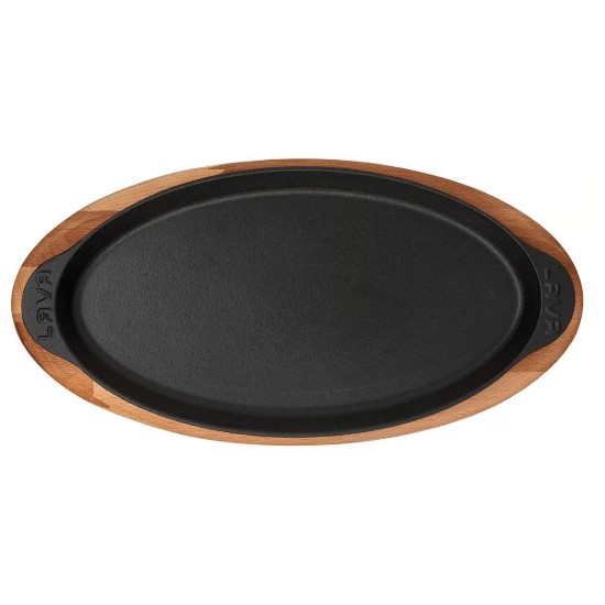 Liatinový zásobník na ryby, 15 x 29 cm, LAVA