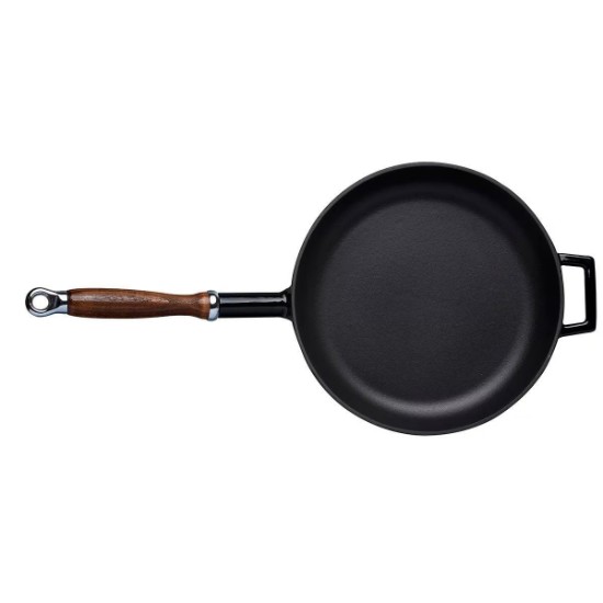 Poêle à frire en fonte, 28 cm, noire - Marque LAVA