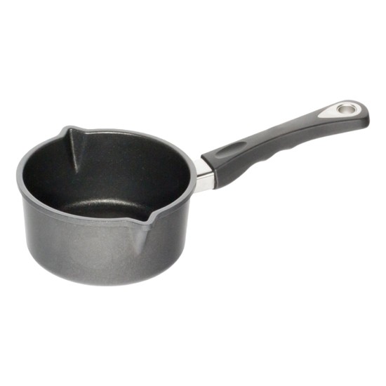 Panela para leite, alumínio, 16 cm / 1,3 L, indução - AMT Gastroguss