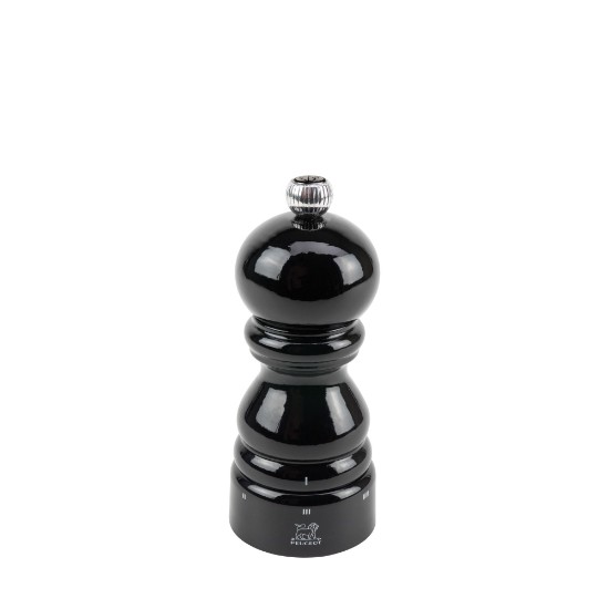 Μύλος πιπεριάς "Paris Classic", 12 cm, Μαύρη Λάκα - Peugeot