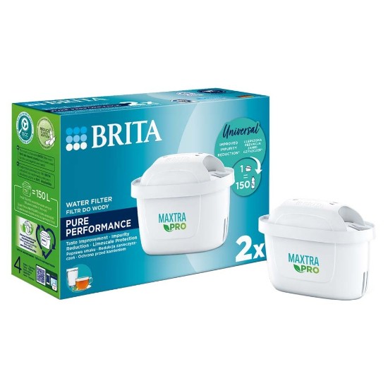 2 BRITA Maxtra PRO Pure Performance filtru komplekts