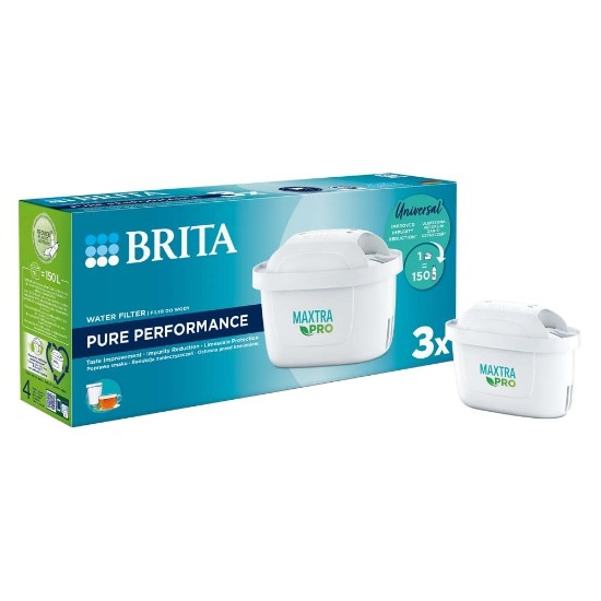 3-piece BRITA Maxtra PRO Pure Performance filter set