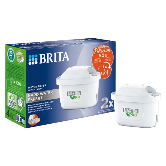 Sett ta' 2 filtri BRITA Maxtra PRO Hard Water Expert