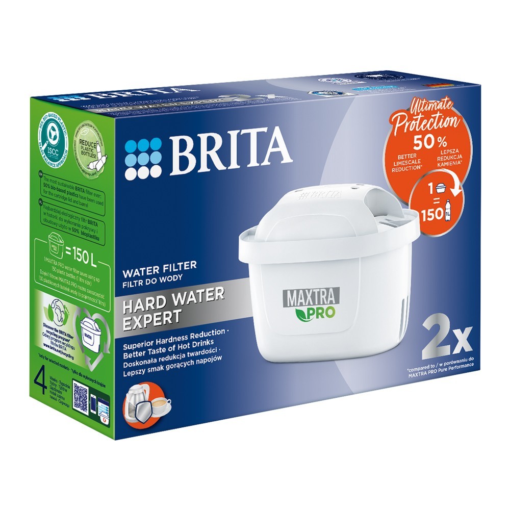 Set di 2 filtri BRITA Maxtra PRO Hard Water Expert