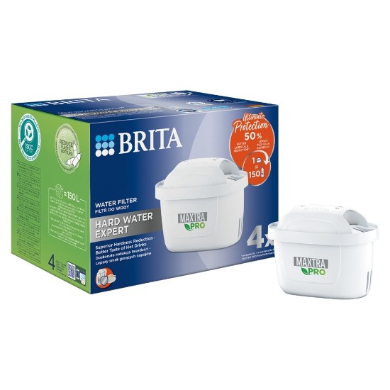 Set mit 4 BRITA Maxtra PRO Hard Water Expert Filtern