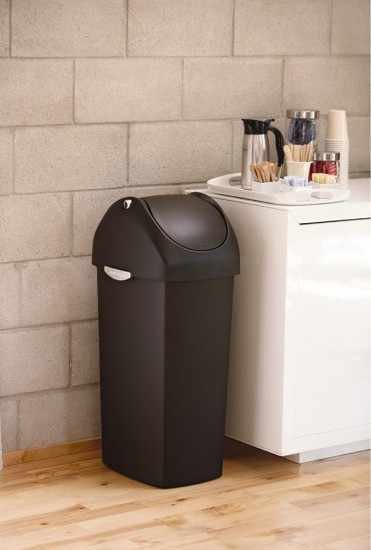 Trash can, 60 L, plastic - simplehuman