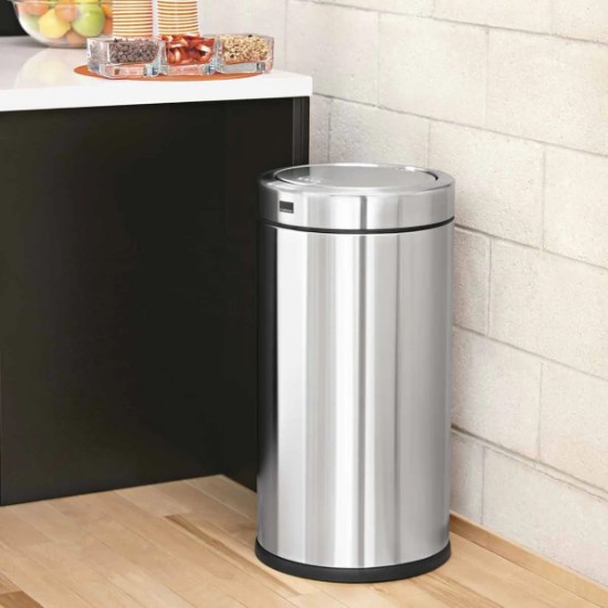 Mülleimer, 55 L, Edelstahl - Marke "simplehuman".