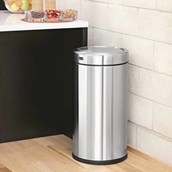 Çöp kutusu, 55 L, paslanmaz çelik - "simplehuman" marka