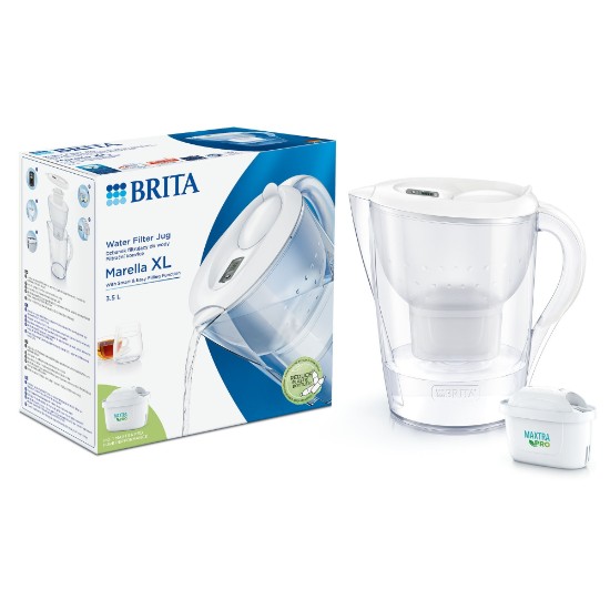 BRITA Marella XL 3,5 L Maxtra PRO (white) filter jug