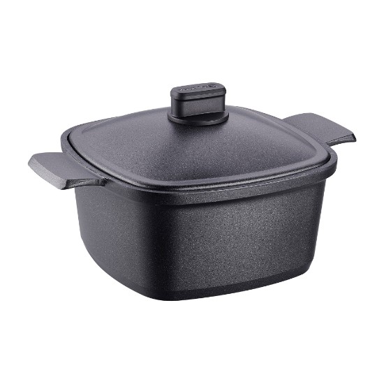 Saucepan with lid, aluminium, 24 × 24 cm / 4.6 L, "Casterra" - Korkmaz
