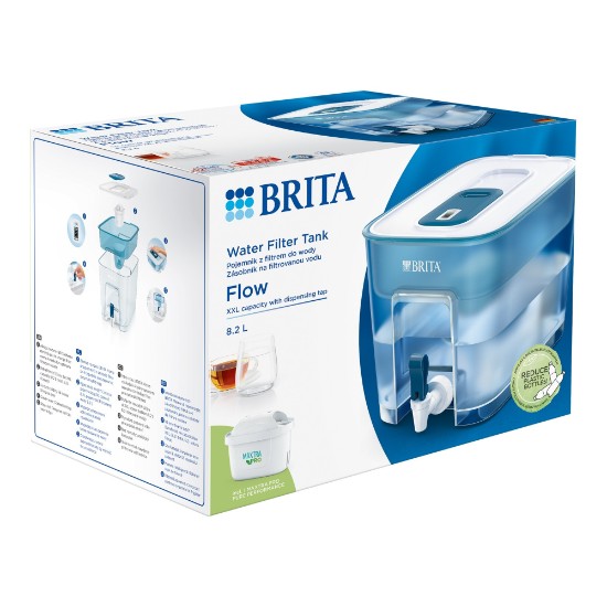 BRITA Flow XXL 8,2 L Maxtra PRO (blue) filterbehållare