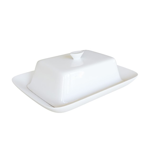 Masłoniczka z pokrywką, 18 x 14 cm, porcelana - Kitchen Craft