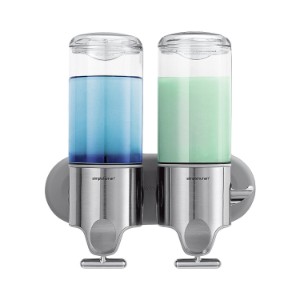 Set of 2 liquid soap dispensers, 2 × 440 ml - simplehuman