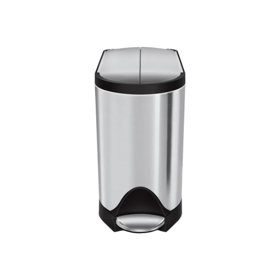 Poubelle à pédale, 10 L, inox - simplehuman