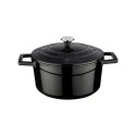 Casserole, Fonte, 22 Cm, Gamme "Folk", Noire - Marque Lava-image