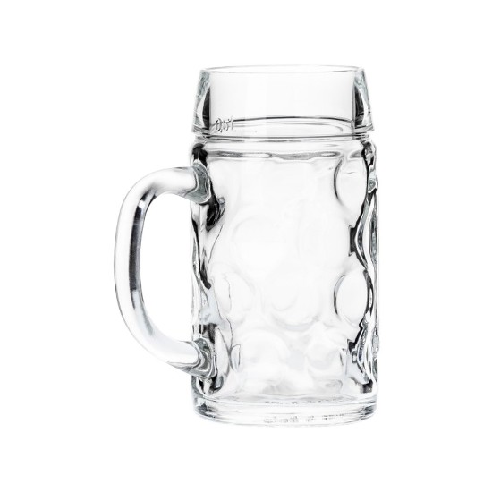 Beer pint, 600 ml, glass, "Don" - Borgonovo