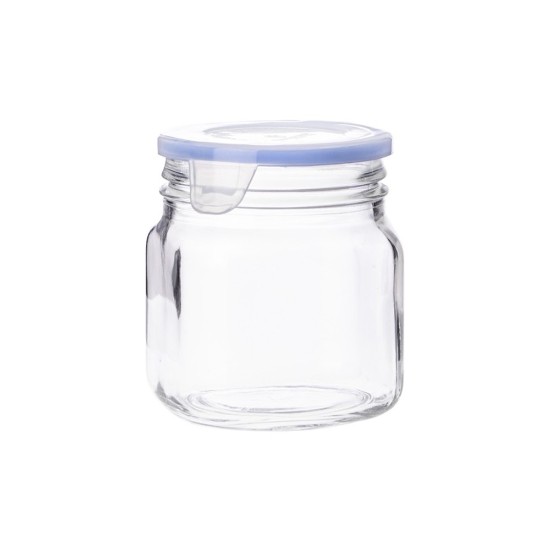 Glass jar, 750 ml, "Superblock" - Borgonovo