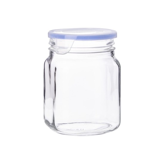 Glass jar, 1L, "Superblock" - Borgonovo