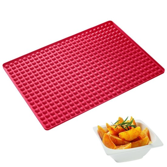 Folha de silicone para forno, 40x28cm, Vermelho - Westmark