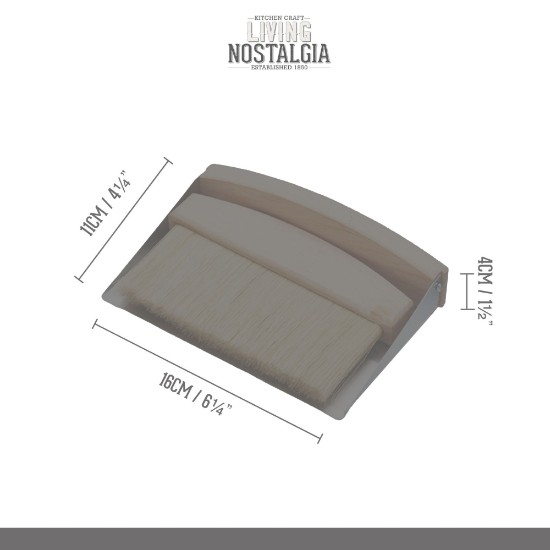 Brush with dust pan, "Living Nostalgia" - Kitchen Craft