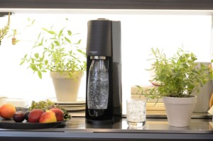 "Terra" soda maker, Black - SodaStream