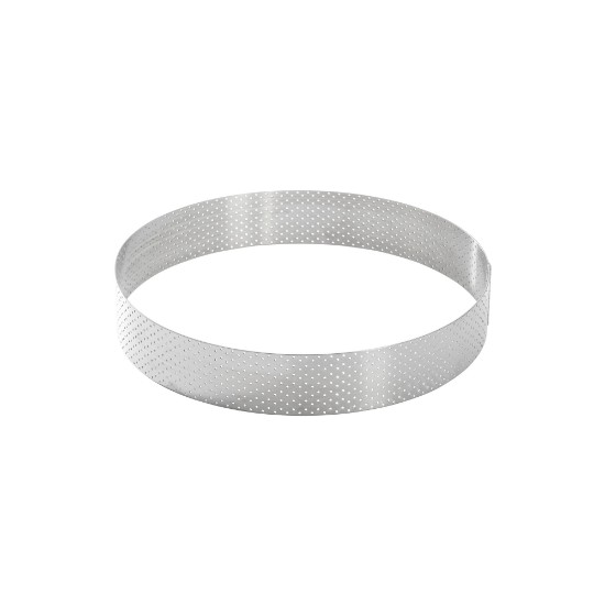 Кольцо для тарталеток с перфорацией, нержавеющая сталь, 20,5 см - de Buyer
